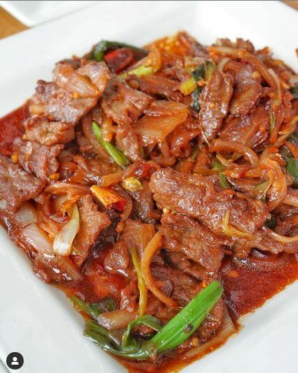 Beef with Scallion
